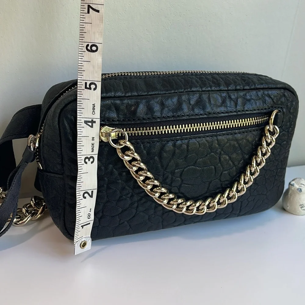 & Other Stories Leather Fanny Pack Wasit Bag